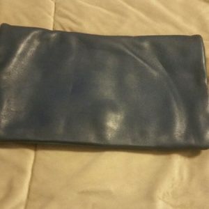 Ann Taylor leather clutch